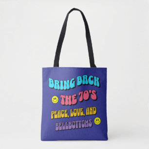 Tote Bag Revenir à la les années 70
