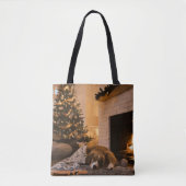 Tote Bag Rêver de Père Noël (Devant)
