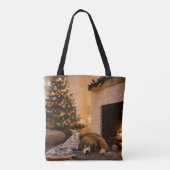 Tote Bag Rêver de Père Noël (Dos)