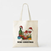 Tote Bag Rêver d'un Noël de vin (Dos)