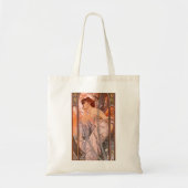 Tote Bag Rêverie de soirée d'Alphonse Mucha (Devant)