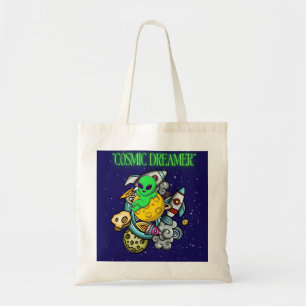 Tote Bag rêveur cosmique
