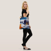 Tote Bag Rêveurs de l'après-tempête – Figures abstraites (Sur le modèle)