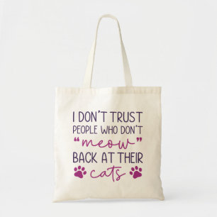 Tote Bag Reviens Chez Leurs Chats