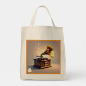 Tote Bag "Revival sonore Vintage" (Dos)