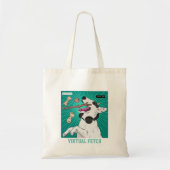 Tote Bag Rex Le téléviseur Terrier Virtual Fetch tee (Devant)