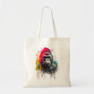 Tote Bag Rey de la Selva : Majestuoso Gorila Espalda Platea