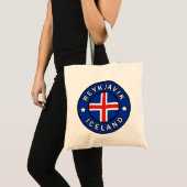 Tote Bag Reykjavik Islande (Devant (produit))