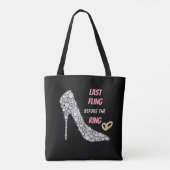 Tote Bag Rhinestone talons Dernier (Dos)