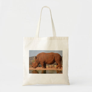Tote Bag Rhino avec boue sur la peau photo