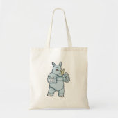 Tote Bag Rhino en boîte à Boxer (Devant)