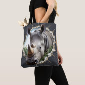 Tote Bag Rhinocéros (De près)