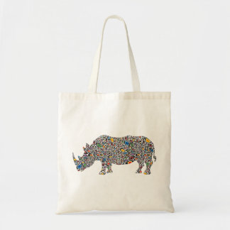 Tote Bag Rhinoceros-Cheetah