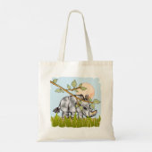 Tote Bag Rhinocéros se cachant (Dos)