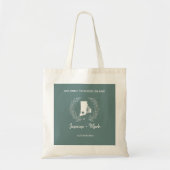 Tote Bag Rhode Island Destination Wedding Welcome Guests   (Devant)