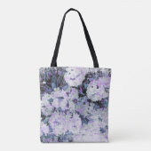Tote Bag *~* Rhododendron Grunge rustique Fleurs Blanc Blus (Dos)