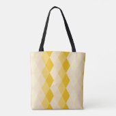 Tote Bag rhombus jaune (Dos)