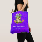Tote Bag Ribbit Fright Délice Halloween Frog (De près)