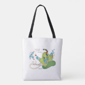 Tote Bag Ribosome mRNA tRNA molecules proteins Diagram  (Dos)