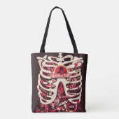 Tote Bag RICK ET MORTY™| Anatomy Park Rib Cage (Dos)