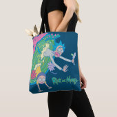 Tote Bag RICK ET MORTY™| Décalage du portail infecté (De près)