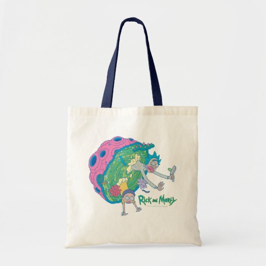 Tote Bag RICK ET MORTY™ | Décrochage du portail infecté (Devant)