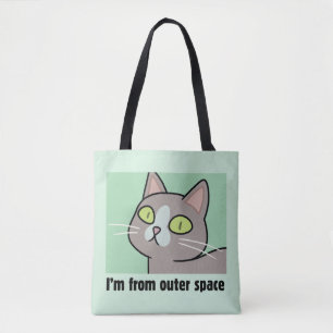 Tote Bag RICK ET MORTY™ Je viens de l'espace extra-atmo