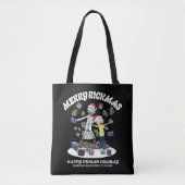 Tote Bag Rick et Morty | Joyeux Rickmas présents (Devant)