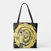 Tote Bag RICK ET MORTY™ | Portail d'Evil Morty (Dos)