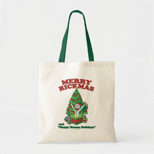 Tote Bag Rick et Morty | Portail Rick Merry Rickmas (Devant)