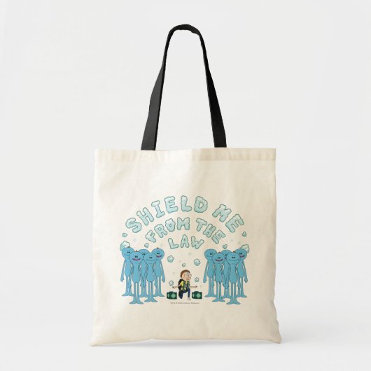 Tote Bag RICK ET MORTY™ | Protégez-Moi De La Loi (Devant)