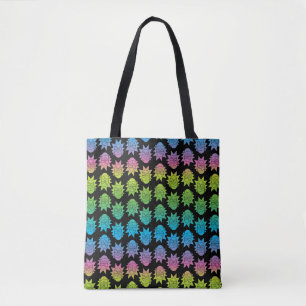 Tote Bag RICK ET MORTY™ Rainbow Rick Head motif