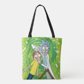 Tote Bag RICK ET MORTY™| Regarde Ça (Dos)