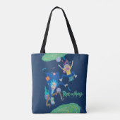 Tote Bag RICK ET MORTY™ | Saut de portail infecté (Dos)
