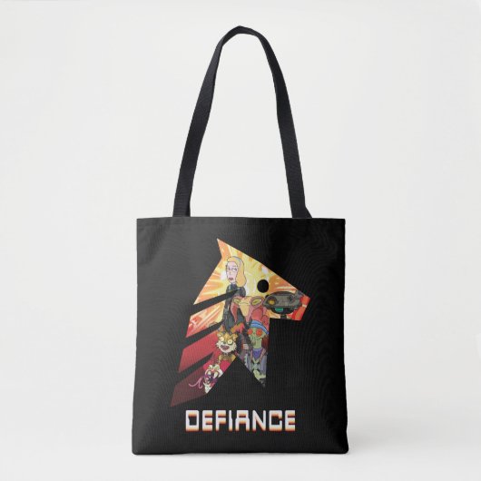 Tote Bag RICK ET MORTY™ | Space Beth Defiance Crew (Devant)