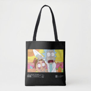 Tote Bag Rick Ouverture des yeux de Morty Citation graphiqu