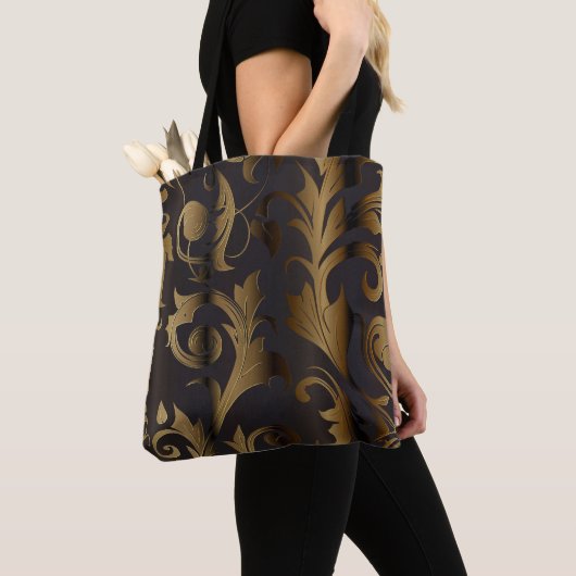 Tote Bag Rideaux dorés 3 (De près)