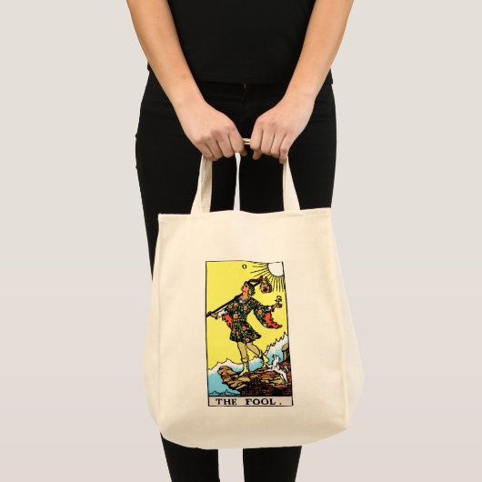 Tote Bag Rider Waite Tarot Major Arcana L'idiot (Devant (produit))