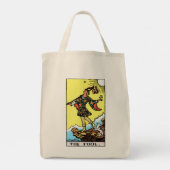 Tote Bag Rider Waite Tarot Major Arcana L'idiot (Dos)