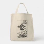 Tote Bag Rider Waite Tarot Major Arcana L'idiot (Dos)