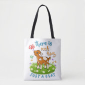 Tote Bag Rien de tel qu'une chèvre (Devant)