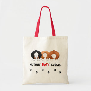 Tote Bag Rien n'aboutent des Corgis