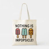 Tote Bag Rien N'Est Impopsicle (Dos)