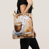 Tote Bag Rien que des taches de café (De près)