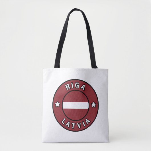 Tote Bag Riga Lettonie (Devant)