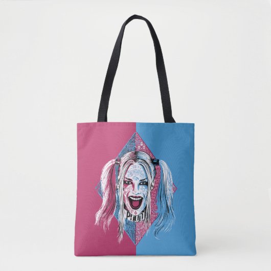 Tote Bag Rire du peloton | Harley de suicide (Devant)