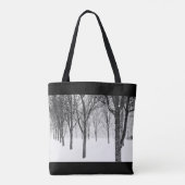 Tote Bag ris I side with trees (Dos)