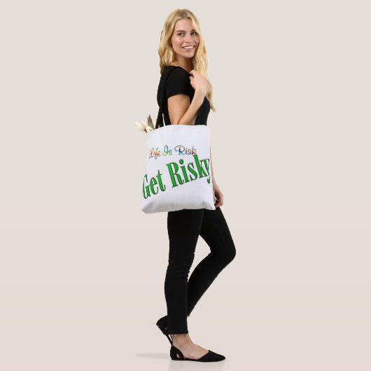 Tote Bag Risque (Sur le modèle)