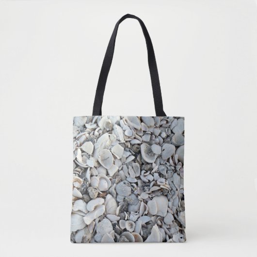 Tote Bag Rivage de coquillages (Devant)