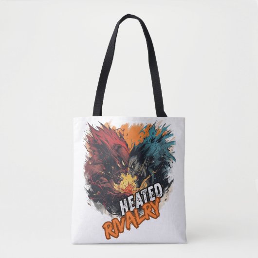 Tote Bag rivalité acharnée (Devant)
